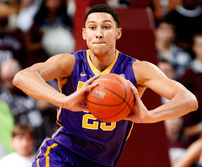LSU freshman Ben Simmons averages 20.5 points, 13.1 rebounds and 5.4 assists. He will get his first look at defending SEC champion Kentucky at 8 p.m. Tuesday in a game on ESPN.