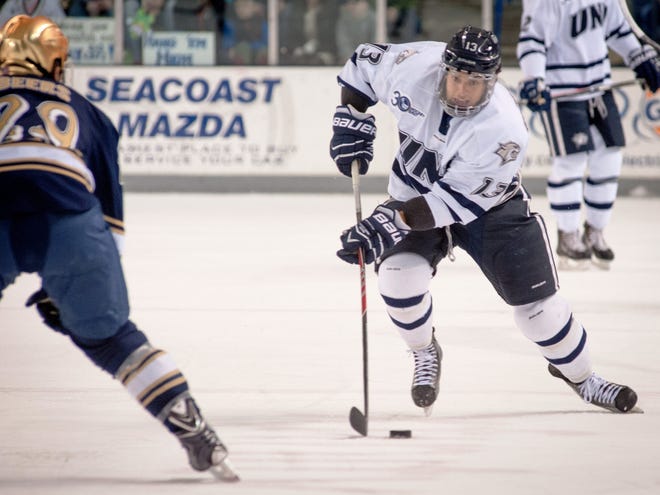 University of New Hampshire senior Dan Correale has broken out for seven goals and 10 points in his team’s last seven games.