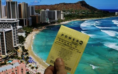 What could this Powrball ticket buy if it takes the jackpot Wednesday night? No doubt, an island vaction.