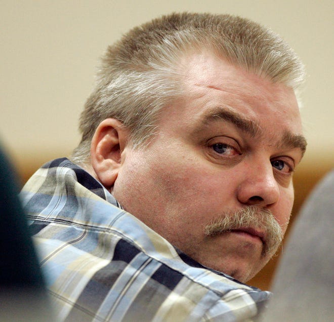 FILE - In this March 13, 2007 file photo, Steven Avery listens to testimony in the courtroom at the Calumet County Courthouse in Chilton, Wis. Avery, a convicted killer who is the subject of the Netflix series “Making a Murderer” filed a new appeal seeking his release Tuesday, Jan. 12, 2016 in an appeals court in Madison, Wi. Avery was convicted of first-degree intentional homicide in the death of photographer Teresa Halbach a decade ago. (AP Photo/Morry Gash, Pool, File)