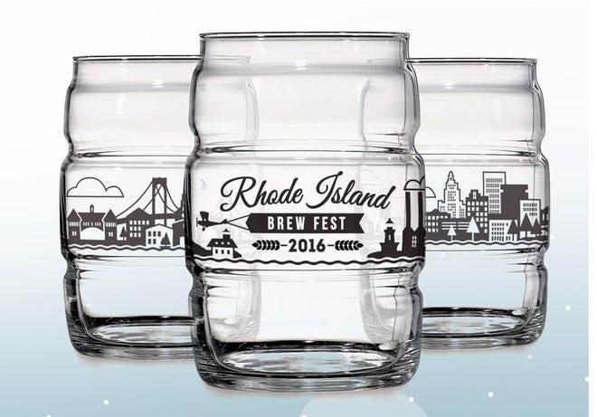 The Rhode Island Brew Fest returns for its fourth year on Saturday, Jan. 30, with a new design for the take-home glass.