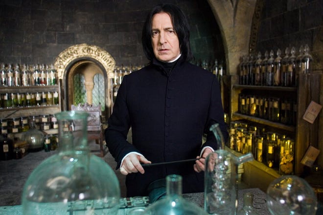 Alan Rickman as Severus Snape in Warner Bros. Pictures' fantasy "Harry Potter and the Order of the Phoenix."