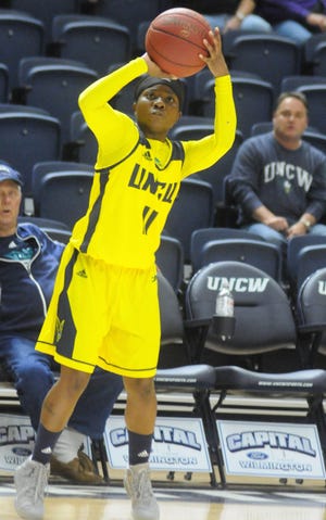 UNCW guard Jasmine Steele has connected on five of her last nine 3-point attempts. The Seahawks host Hofstra at 11:30 a.m. Friday.