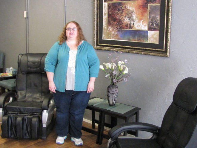 Crystal Morse, owner of Advance Chiropractic in Canton, has been practicing chiropractic in Roanoke for seven years but recently opened a practice here in her hometown.