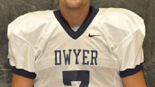 UConn kicker Bobby Puyol played four seasons at Dwyer. As a senior in 2011, he was named the High School Placekicker of the Year at the Lou Groza Awards Banquet. (Post file photo)