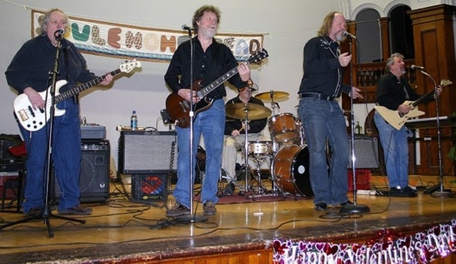 The ever-popular Dale and the Duds will be back in town on Saturday, Feb. 13 as the featured performers at a fundraiser for the Soule Homestead Education Center. The event will take place in the grand ballroom at the Town Hall. The photo, from last year's event, includes the band's drummer, Bob Ferrante, who died last fall after a long battle with cancer. Submitted