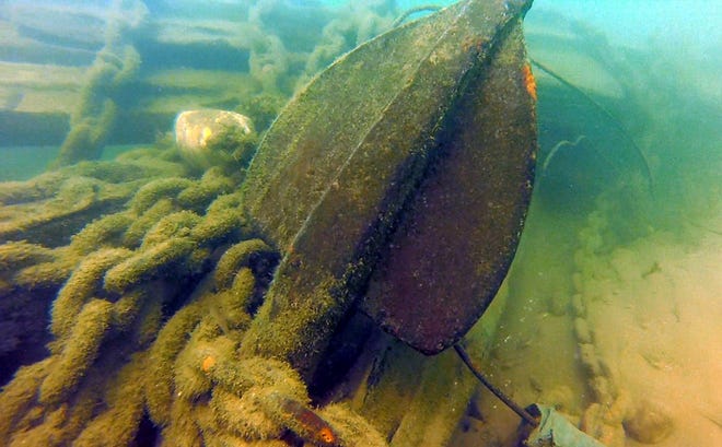Lake Erie holds a treasure trove of shipwrecks, which when left in place, give us important information about what was once the busiest trade route in the world. Shifting sands from year to year can reveal previously undiscovered wrecks like this one that was found in June 2014 just off Presque Isle. It has already been recovered by sand but not before it was surveyed by PASST.