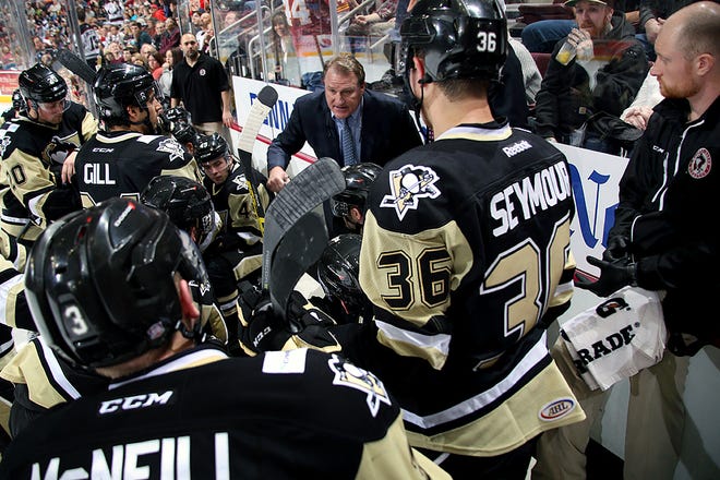 Wilkes-Barre/Scranton head coach Clark Donatelli instructs his team during a recent game.