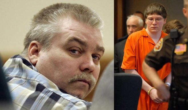 The murder case against Steven Avery (left) and Brendan Dassey (right) has drawn a large audience to its Netflix series.