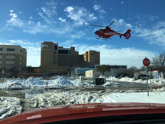 Countless health employees around Lubbock hospitals made arrangements to fill their posts while Winter Storm Goliath passed in case relief staff weren't able to make their way to the hospitals.