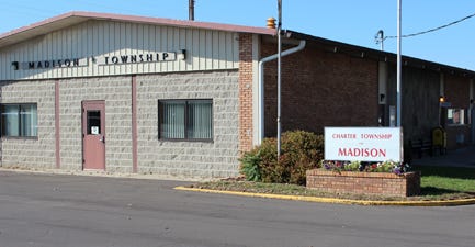 This is the Madison Township Hall.