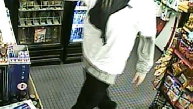 Video cameras at the Chevron station captured this photo of the suspect.
