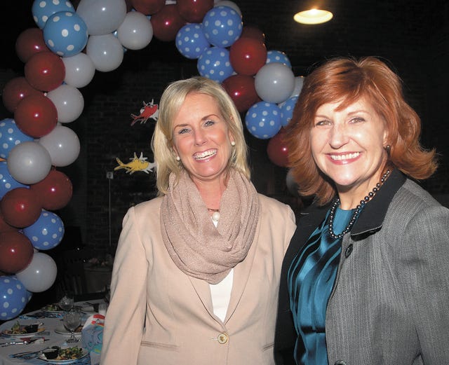 Jennifer Richardson, left, and Marla Grosko (Staff photo by Susan W. Thurman)