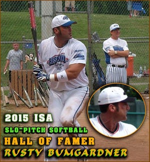 Rusty Bumgardner, who now lives in Gastonia, was inducted into the ISA Hall of Fame in December.