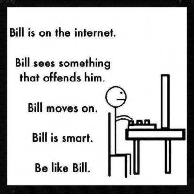 An example of the "Be Like Bil"l meme. MUST CREDIT: Via Imgur