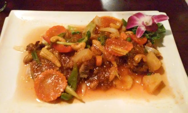 The Fancy Duck at Thai Erawan has a tasty sweet-and-sour sauce. NEWS-JOURNAL/DENISE O'TOOLE KELLY