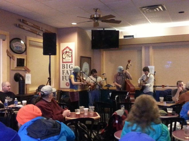Local band Whiskey Gulch helped celebrate the Mt. Shasta Ski Park's 30th birthday part on Jan. 30