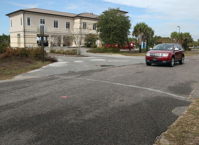 A fence will be erected to block off this portion of Florida Lane on the west end of Panama City Beach.