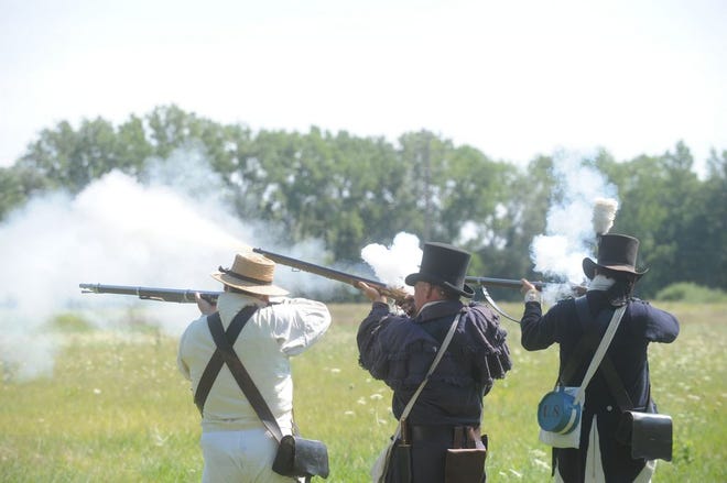 Monroe News file photo 
The River Raisin National Battlefield Park received several grants from the National Parks Service or its Foundation including a $514,902 grant to produce a film, add staff, create programs and enhance visitors experience.