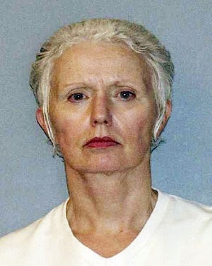 This undated file photo provided by the U.S. Marshals Service shows Catherine Greig, longtime girlfriend of Whitey Bulger, who was captured with Bulger in 2011 in Santa Monica, Calif.