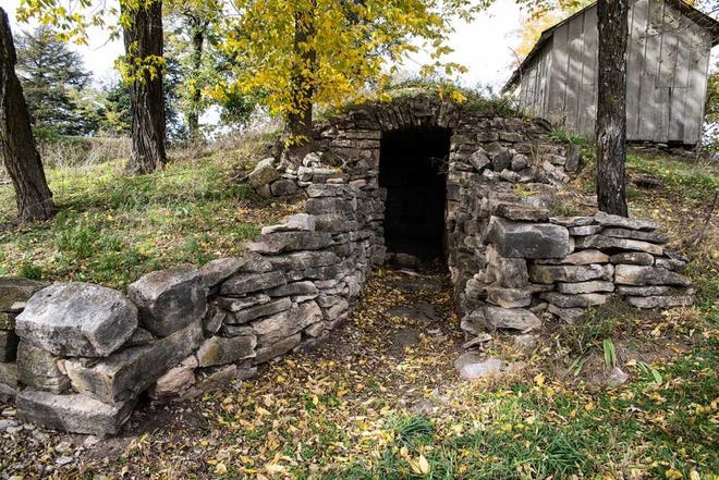 Manhattan photographer Tom Parish has documented almost 300 native stone, arched-roof cellars in the Flint Hills, including George Parker's dugout in Zeandale, an unincorporated community in Riley County located about 8 miles east of Manhattan.