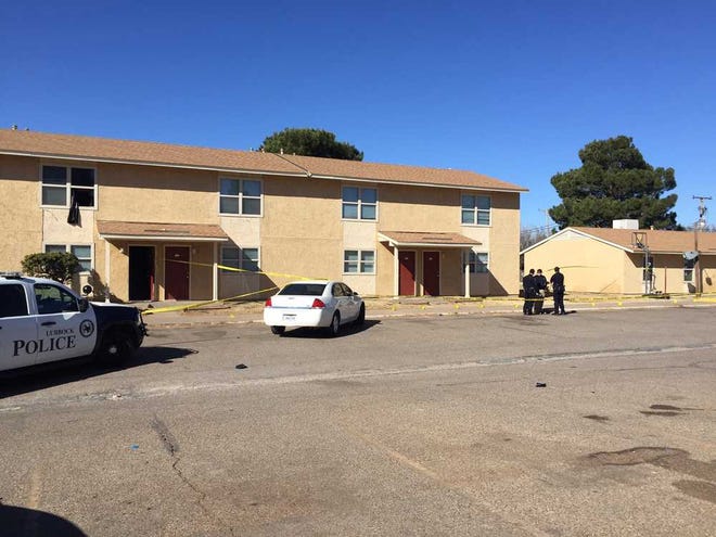 One person was hospitalized after a shooting early Sunday at a South Lubbock apartment building. The shooting was reported at the Garden Apartments in the 1300 block of 65th Drive, according to Lubbock police Lt. Ray Mendoza.