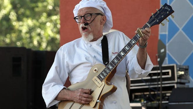 Florida slide guitar player Bill “Sauce Boss” Wharton will play the blues and cook gumbo in Lake Worth. File photo