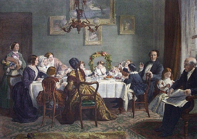 A Victorian tea party