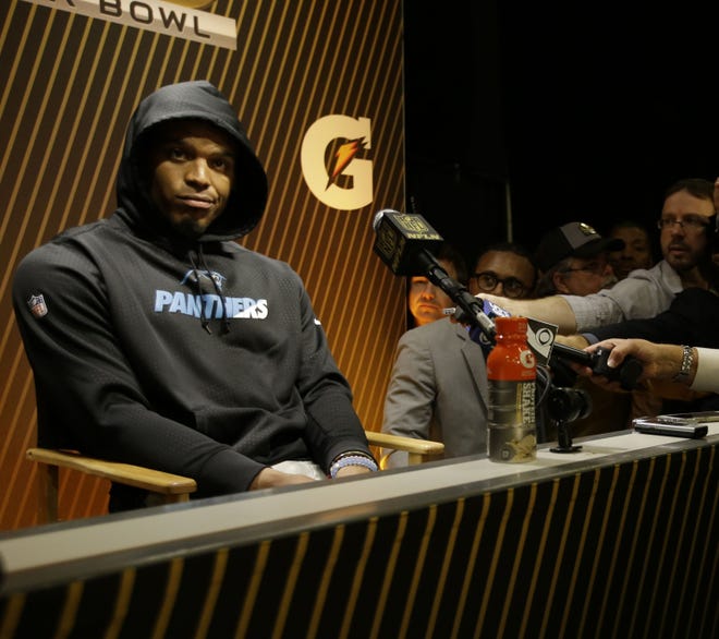 Carolina Panthers quarterback Cam Newton on Tuesday refused to apologize for the way he handled a press conference after losing on Sunday to the Broncos in Super Bowl 50, saying that he hates to lose and is not going to conform to other people's expectations of how he should act after a difficult defeat.