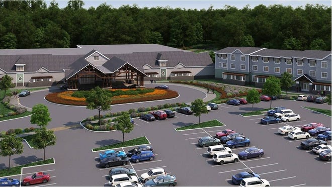 The proposed Tiverton casino would be attached to a hotel. It would be run by Twin River Management Group.
