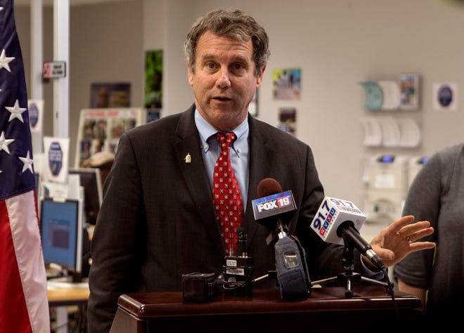 Sen. Sherrod Brown of Cleveland said his federal legislation treats opioid addiction as a multifaceted problem and includes prevention, crisis response, increased access to treatment and long-term recovery support.