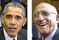 Barack Obama, George Shadid