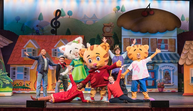 "Daniel Tiger's Neighborhood Live!" will be at The Vets for two performances on Friday.