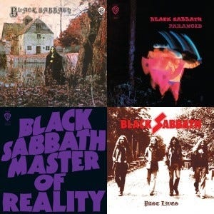Black Sabbath 2016 Deluxe Edition CD Remasters 
 Black Sabbath “The End Tour”
