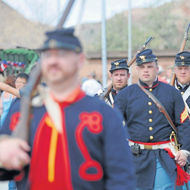 Calico Ghost Town will host its annual Civil War Re-enactment on Saturday, Sunday and Monday. Staff file