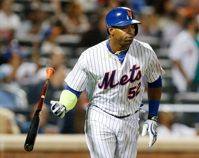 Yoenis Cespedes fueled the Mets' run to the World Series last year. He again will be counted on to carry the offense this season. The Associated Press