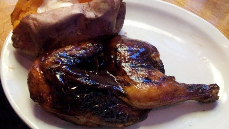 texas roadhouse grilled bbq chicken