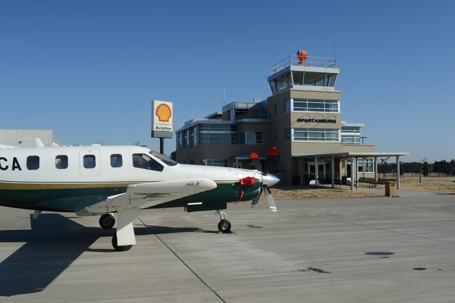 A $25 million runway expansion project at Spartanburg Downtown Memorial Airport will begin March 1. Airport officials say the work will improve safety. JOHN BYRUM/john.byrum@shj.com