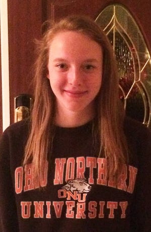 Photo courtesy of Anna Govelitz Anna Govelitz of St. Vincent's signed to play lacrosse at Ohio Northern University.
