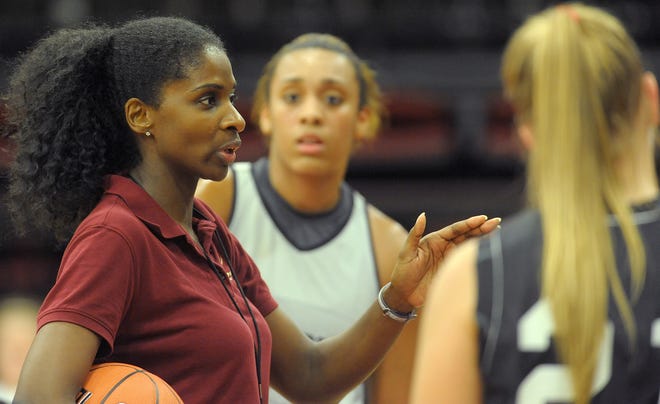Shelby native and former UNC basketball standout Charlotte Smith, now head coach at Elon University, will be the guest speaker at the 2016 Cleveland County FCA Sports Hall of Fame banquet. Photo courtesy of Elon University