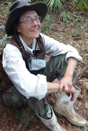 Carol Ruckdeschel has lived an adventurous life on Cumberland Island. Photo contributed