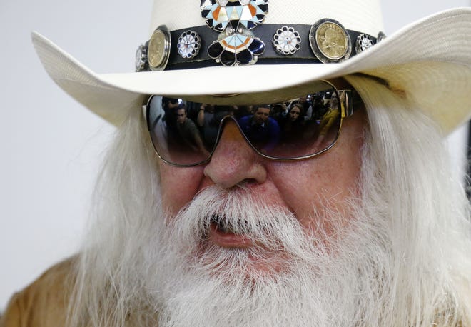 Musician Leon Russell, a member of the Rock and Roll Hall of Fame, will appear in concert at the Don Gibson Theatre in uptown Shelby on March 3. Associated Press.