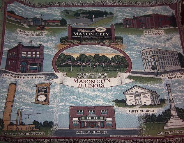 This tapestry will be raffled off at the soup supper Sunday, March 6 at the American Legion Hall, in Mason City. Photo submitted