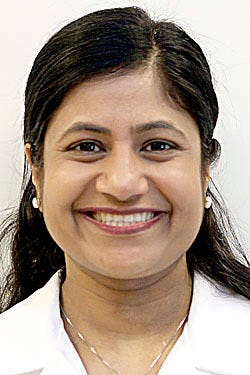 Photo by Tracy Klimek/New Jersey Herald - Owner of Hamburg Family and Cosmetic Dental Group, Jinu Kurian, DDS, is seen in one of the patient rooms on Thursday June 13, 2013, in Hamburg.