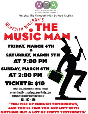 Plymouth High Schools present Meredith Willson's "The Music Man" next Friday, Saturday and Sunday at the Performing Arts Center of Plymouth North High School. Courtesy photo/Bonnie Holmes