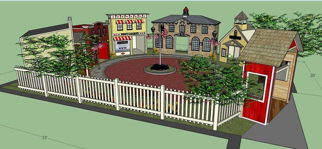 Lilliput Play Homes of Washington County is designing the "Penn's Little Village" of play stations for the Pennwood branch of the Bucks County Free Library in Langhorne.