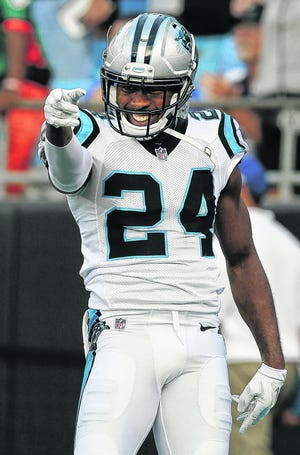 The Panthers have until the NFL-imposed 4 p.m. Tuesday deadline to decide on whether to use the franchise tag on All-Pro cornerback Josh Norman. (John Clark/The Gazette)