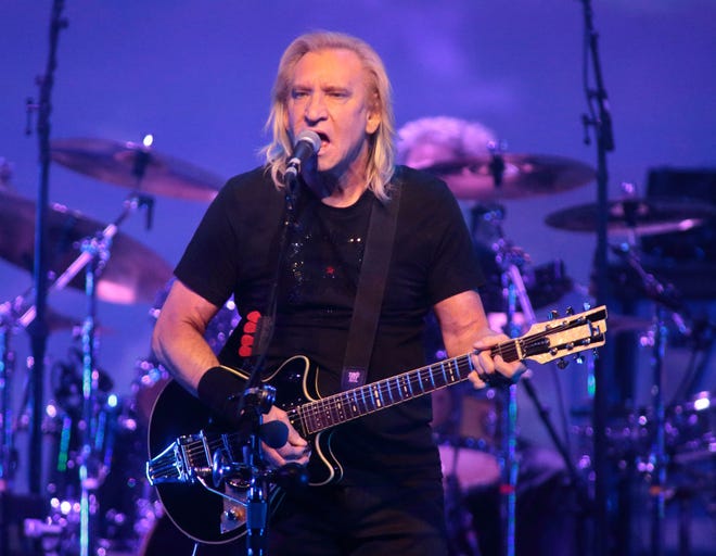 Joe Walsh of the band The Eagles performs solo in concert at The Fillmore on  Oct. 12 in Philadelphia.