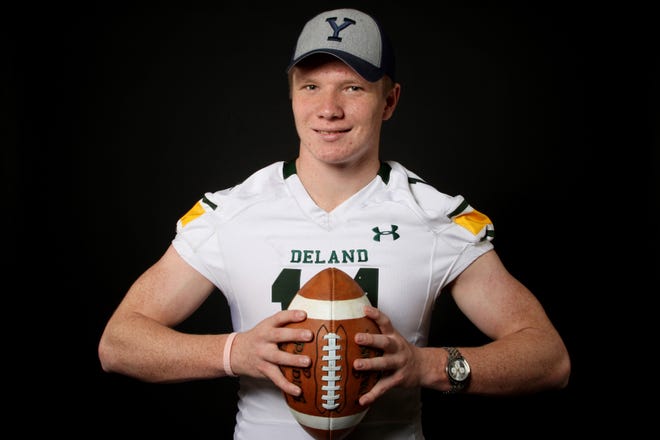 DeLand's Quinn Dawson will play at Yale next season. Yale and the rest of the Ivy League made headlines when its football coaches voted to not have tackling during practices next season, but Stetson coach Roger Hughes said teams already have a very limited amount of contact. NEWS-JOURNAL/LOLA GOMEZ