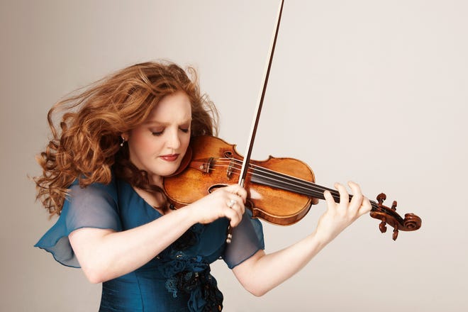 Violinist Rachel Barton Pine will perform sonatas by J.S. Bach on Tuesday at the Squitieri Studio Theatre, and she will be joined by the New York Chamber Soloists for a performance March 13 in the University Auditorium.